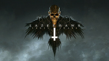 Skull And Shark Lazerhawk, lazerhawk, music, skull HD wallpaper