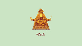 The Dude Minimalism, minimalism, movies, artist HD wallpaper