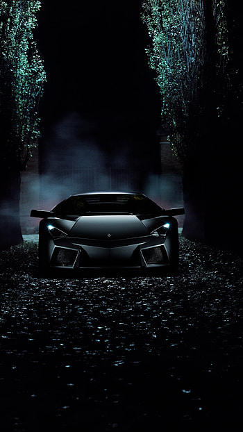 Black Car, Royal Black Ferari HD phone wallpaper