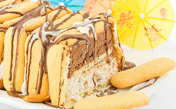 Cake, egg, honey, food HD wallpaper