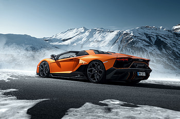 2023 Lamborghini Aventador LP780-4 Ultimae roadster by Novitec, vehicle, Lamborghini Aventador LP 780-4 Ultimae HD wallpaper