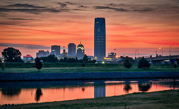 Oklahoma City skyline, Travels, Fun things, Today HD wallpaper