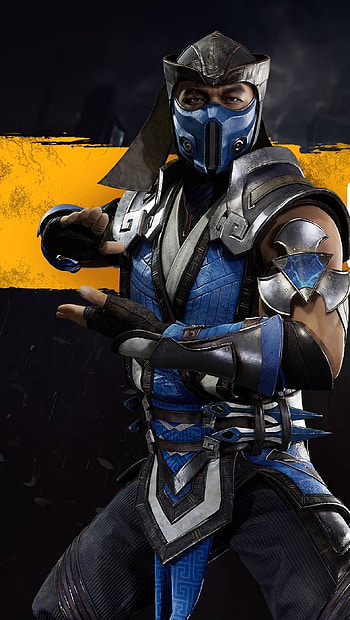 Sub-Zero of Mortal Kombat, ultra HD phone wallpaper