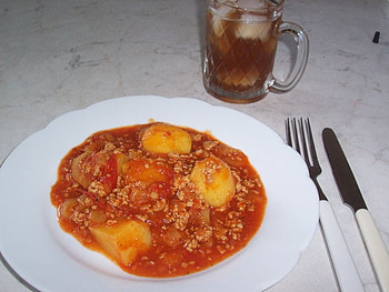 Potato Chilli Pot, meal, graphy, comestible, good food, repast, food, chilli, potato HD wallpaper