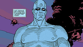 Dr. Manhattan, Dynamic , Cosmic aura, realistic art HD wallpaper
