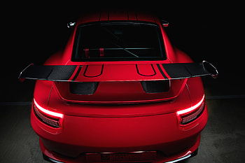 TechArt Porsche 911 GT3 2018 Rear Side Tail Lights, porsche-911, porsche, cars, 2018-cars HD wallpaper