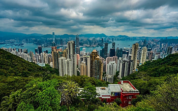 Hong Kong skyline, Travels, City view HD wallpaper