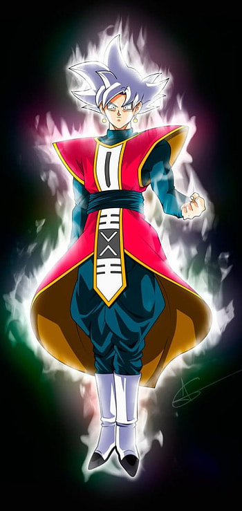 Goku zenosama, art, cartoon HD phone wallpaper