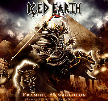 Iced Earth, framing, wolf, band, earth, heavy, music, logo, iced, armageddon, metal, beast, wicked HD wallpaper