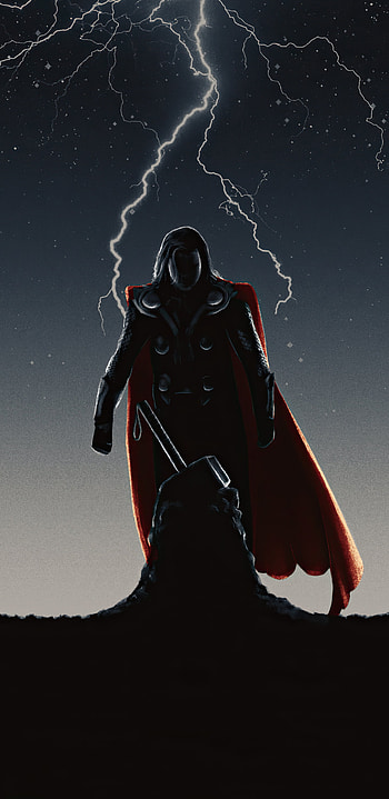 Thor, Picking up Mjolnir, Samsung Galaxy HD phone wallpaper