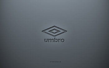 Umbro logo, gray creative background, Umbro emblem, gray paper texture, Umbro, gray background, Umbro 3d logo HD wallpaper
