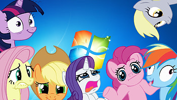 My Little Pony Windows Is Magic 392854 ... HD wallpaper