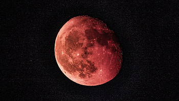 Blood moon, Lunar Eclipse HD wallpaper
