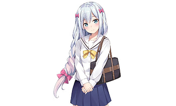 Cute, EroManga-Sense, Izumi Sagiri, ponytail HD wallpaper