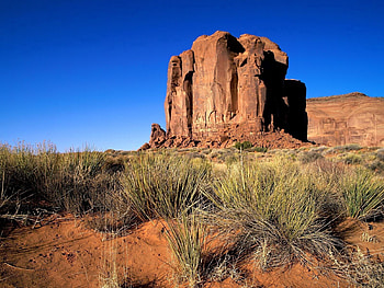 Nature, Grass, Canyon, Sand, Desert, Vegetation HD wallpaper