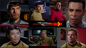 Characters From Star Trek, Tyler, TOS, Spock, Star Trek, Kirk HD wallpaper