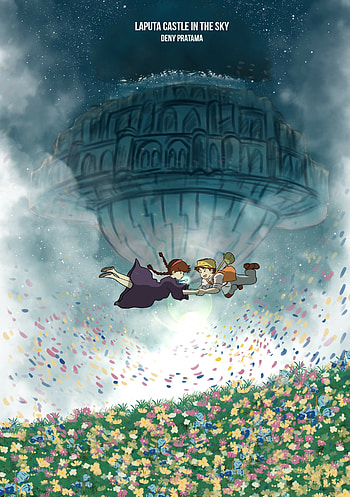 Poster, Laputa: Castle in the Sky HD phone wallpaper