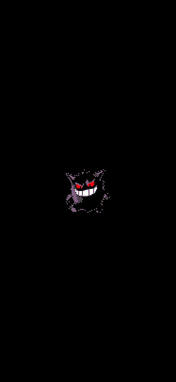 Pixel Gengar, body_jewelry, midnight HD phone wallpaper