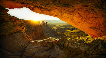 Mesa Arch, Geology HD wallpaper