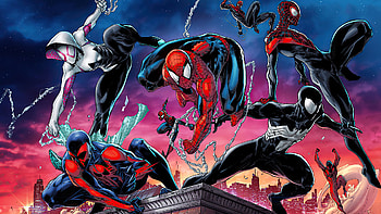 Spider-Verse, Spider-Man HD wallpaper
