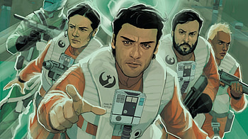 Poe Dameron, Artwork , Star Wars comics, High resolution HD wallpaper