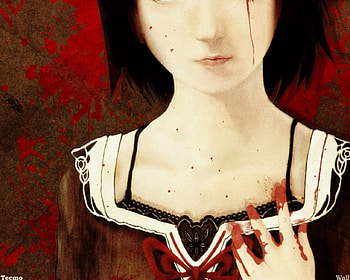Anime Girl, school girl, anime HD wallpaper