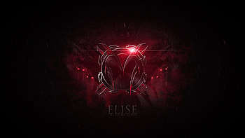 Elise logo icon League of Legends HD wallpaper