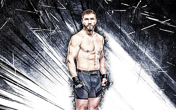 Ion Cutelaba, grunge art, moldovan fighters, MMA, UFC, Mixed martial arts, white abstract rays, Ion Cutelaba , UFC fighters, MMA fighters HD wallpaper