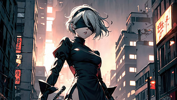 YoRHa 2B NieR Automata , nier-automata, games, artist, artwork, digital-art, deviantart HD wallpaper
