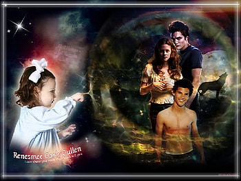 Renesmee Carly Cullen, twilight sagas, edward, entertainment, movies, jacob, breaking dawn, bella, renesmee HD wallpaper