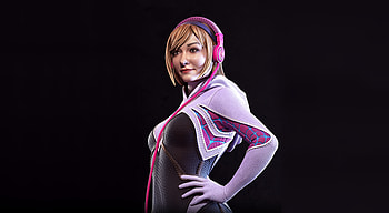 Spider-Gwen, beautiful, art HD wallpaper