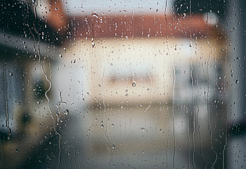 Water, Rain, Drops, Miscellanea, Miscellaneous, Blur, Smooth, Glass HD wallpaper