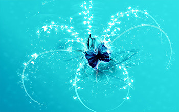 Abstract, Magic, Shine, Beams, Rays, Brilliance, Butterfly, Wings, Flutter HD wallpaper