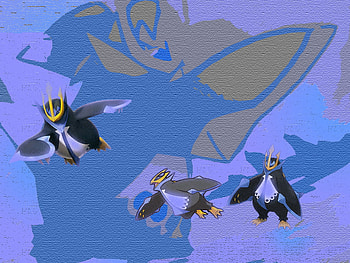 Empoleon, Brave Emperor, penguin, emperor, pokemon, empoleon HD wallpaper