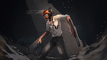Denji Chainsaw Man, denji, chainsaw-man, anime, artist, artwork, art, digital-art, artstation HD wallpaper