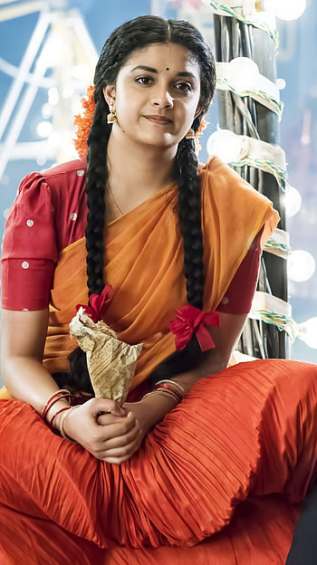 Keerthi Suresh, mahanati savitri HD phone wallpaper