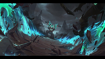 Black Fog Draven, Draven (League Of Legends), video game, Legends of Runeterra HD wallpaper
