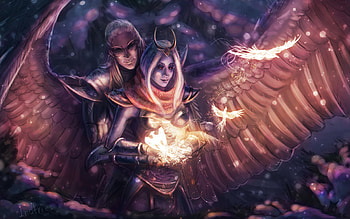 DotA 2 Vengeful Spirit, dota-2, dota, games, artist, digital-art, deviantart HD wallpaper