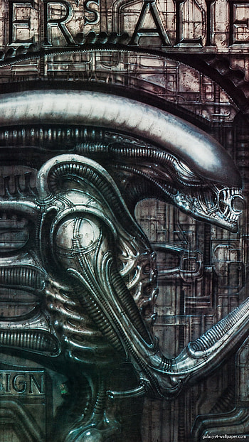 H.R. Giger, Futuristic nightmares, Monstrous creations, Twisted sci-fi HD phone wallpaper