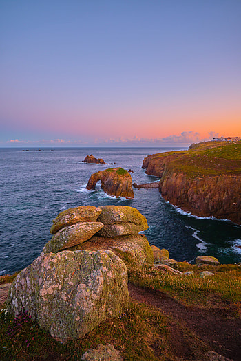 Nature, Water, Sea, Rocks, Horizon, Coast HD phone wallpaper