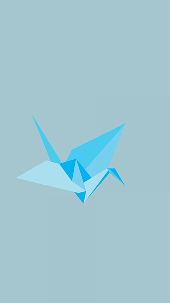 Paper Crane, Origami paper, Simple , Nature's tranquility HD phone wallpaper