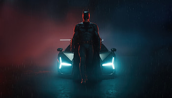 Batman Master Of The Night, batman, lamborghini, superheroes, artwork, art, digital-art, ai HD wallpaper