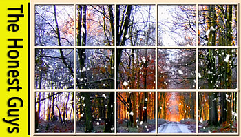 Winter Window Scene. Forest (living with Ambient Fireplace Audio) - YouTube HD wallpaper