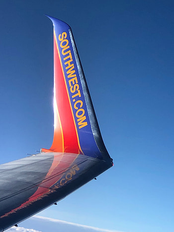 Southwest Airlines, Split Scimitar Winglets, Aircraft spotting, Aviation enthusiasts HD phone wallpaper