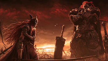 Starscourge Radahn Elden Ring HD wallpaper