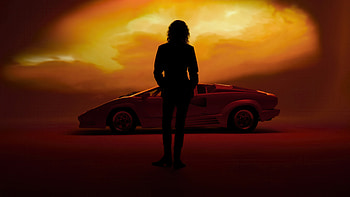 Lamborghini Countach Into The Future, lamborghini-countach, lamborghini, cars HD wallpaper
