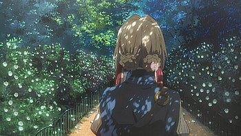 Violet Evergarden Anime – Serene Forest Pathway Scene, Anime, Violet Evergarden HD wallpaper