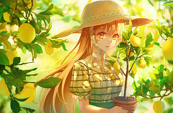 Anime Original, Anime, girl, art, original HD wallpaper