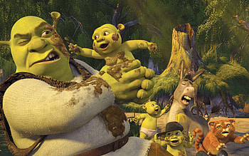Shrek, Fairy tale fantasy, Humorous escapades, Unforgettable moments HD wallpaper