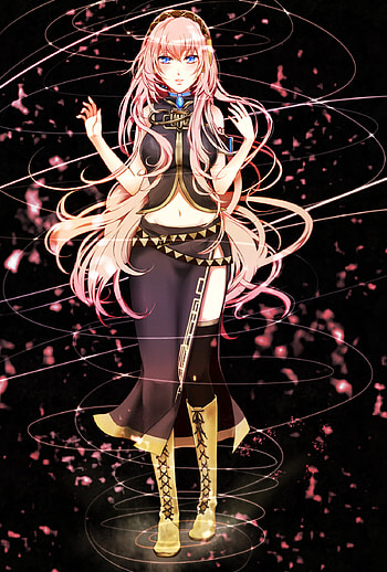 Luka Megurine, Cute yet alluring, Anime entries, Adorable idol HD phone wallpaper